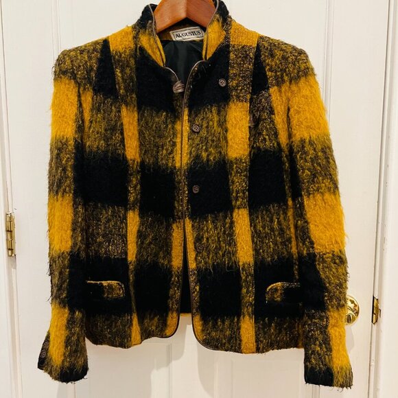 Rare Augustus Vintage Blazer Jacket Size 8 - Picture 13 of 16